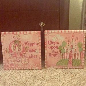 Canvas wall art set of 2